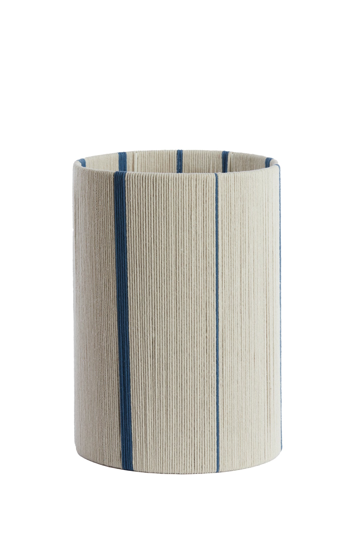 Medan Cream & Blue Ombre Cylinder Lampshade 25x25x36 cm