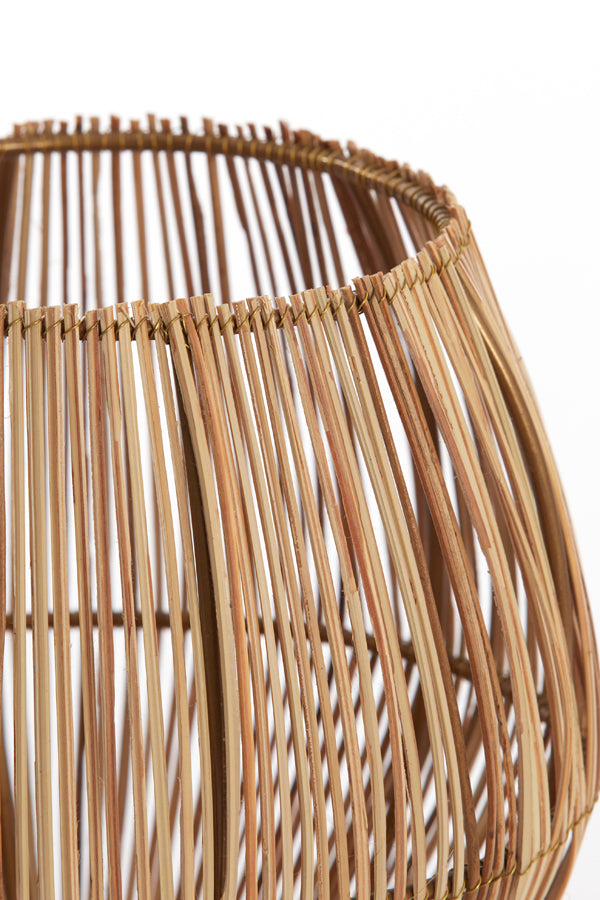 Natural Evisa Tealight Holder - Ø20x22 cm