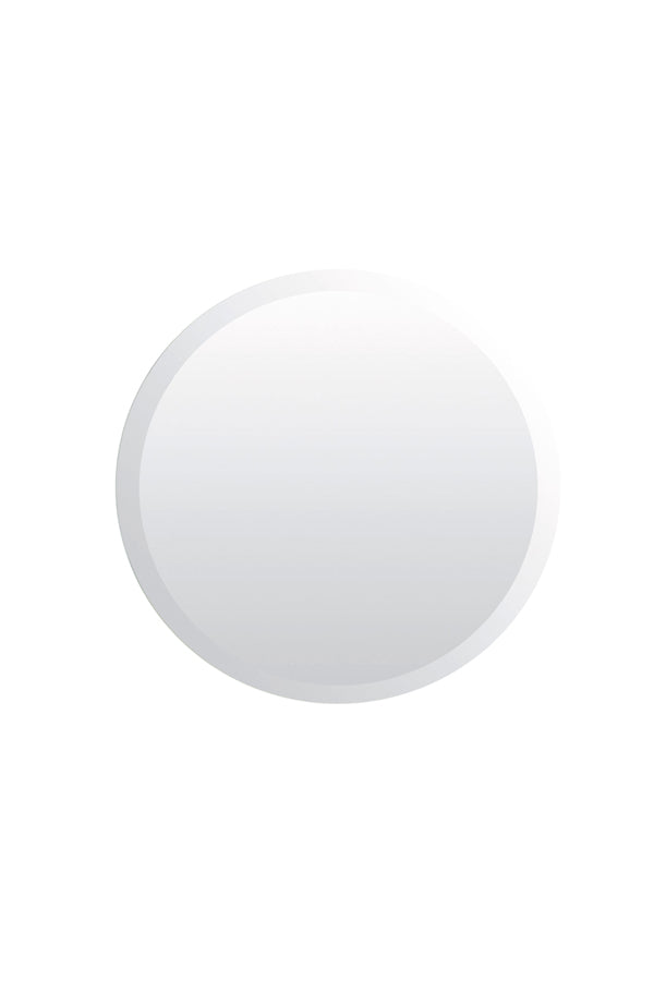 Round Wall Mirror Ø90 cm Sorio with Clear Glass