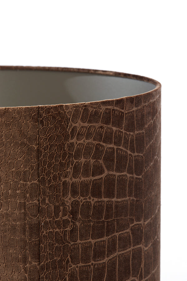 Praya Brown Cylindrical Shade 50 x 50 x 38 cm
