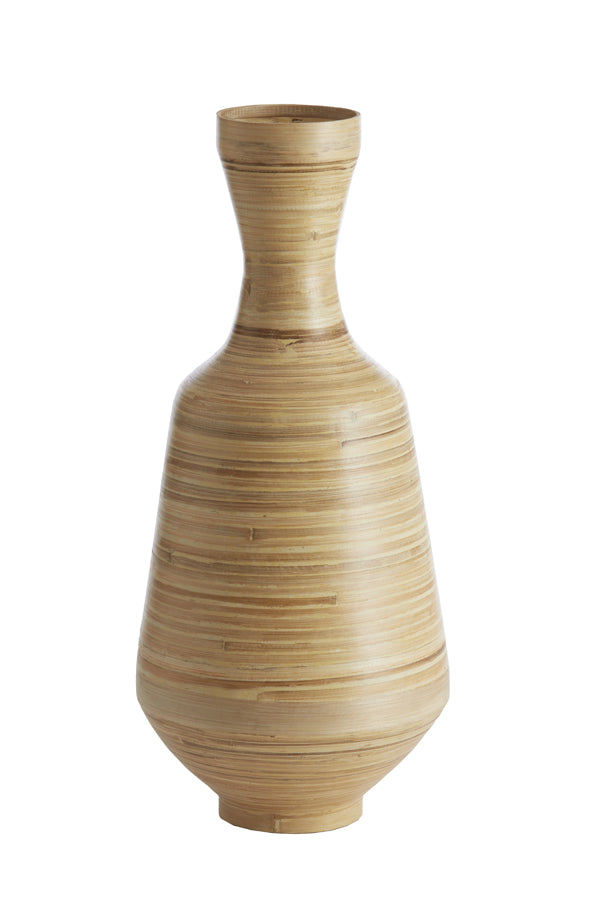 Decorative Bamboo Vase Ø26x58 cm Tulua Natural