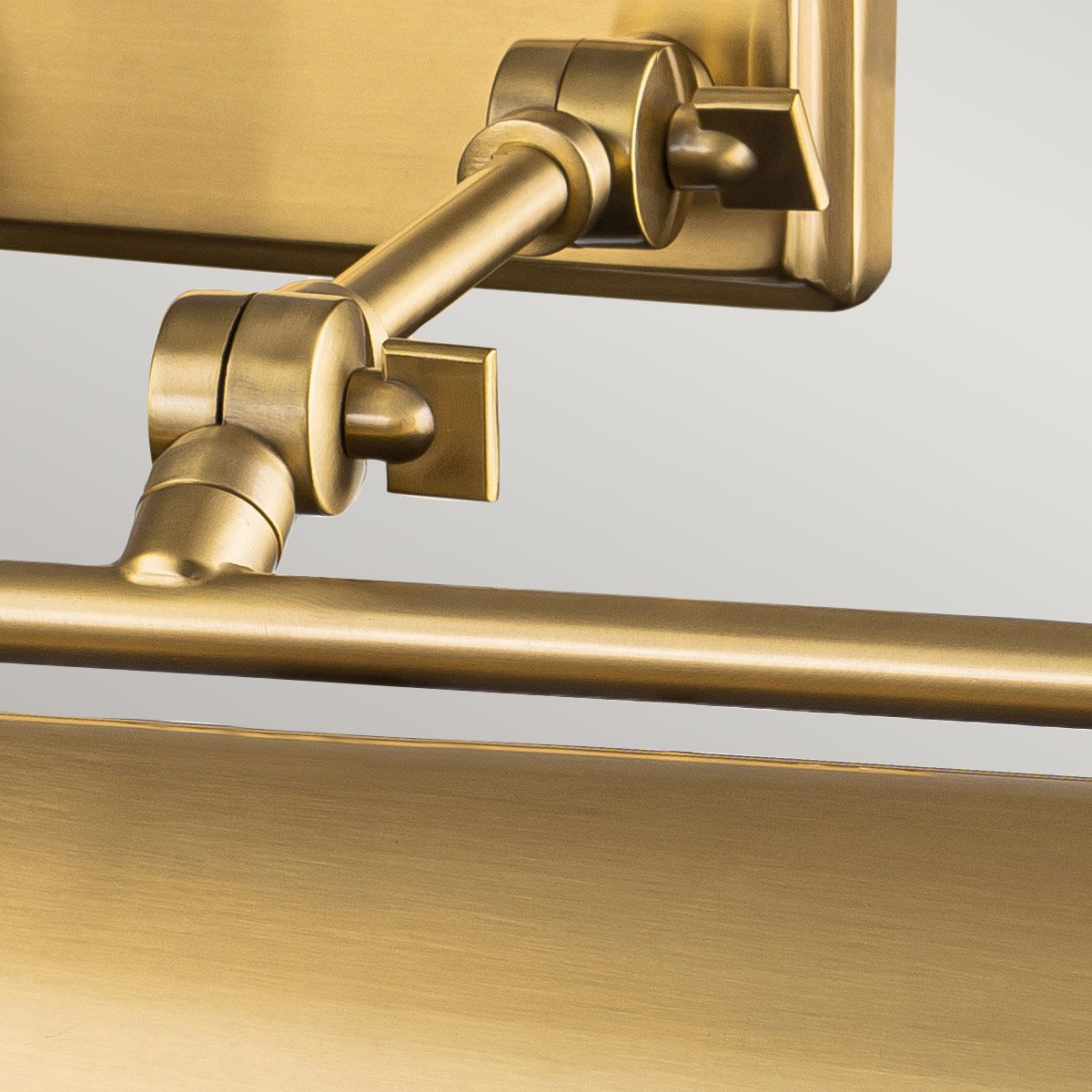Winchfield 4lt Large Picture Light Aged Brass