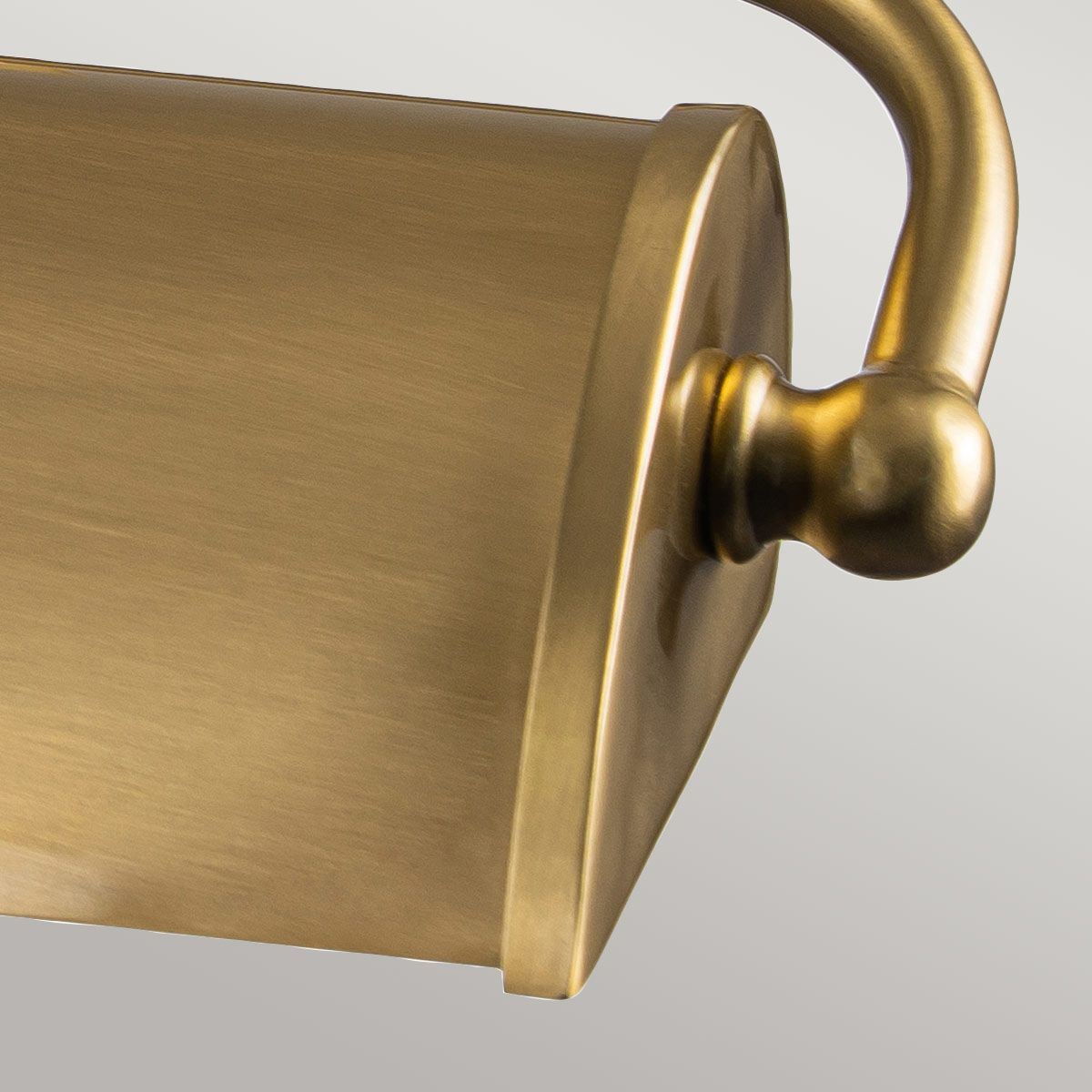 Winchfield 2lt Medium Picture Light Aged Brass