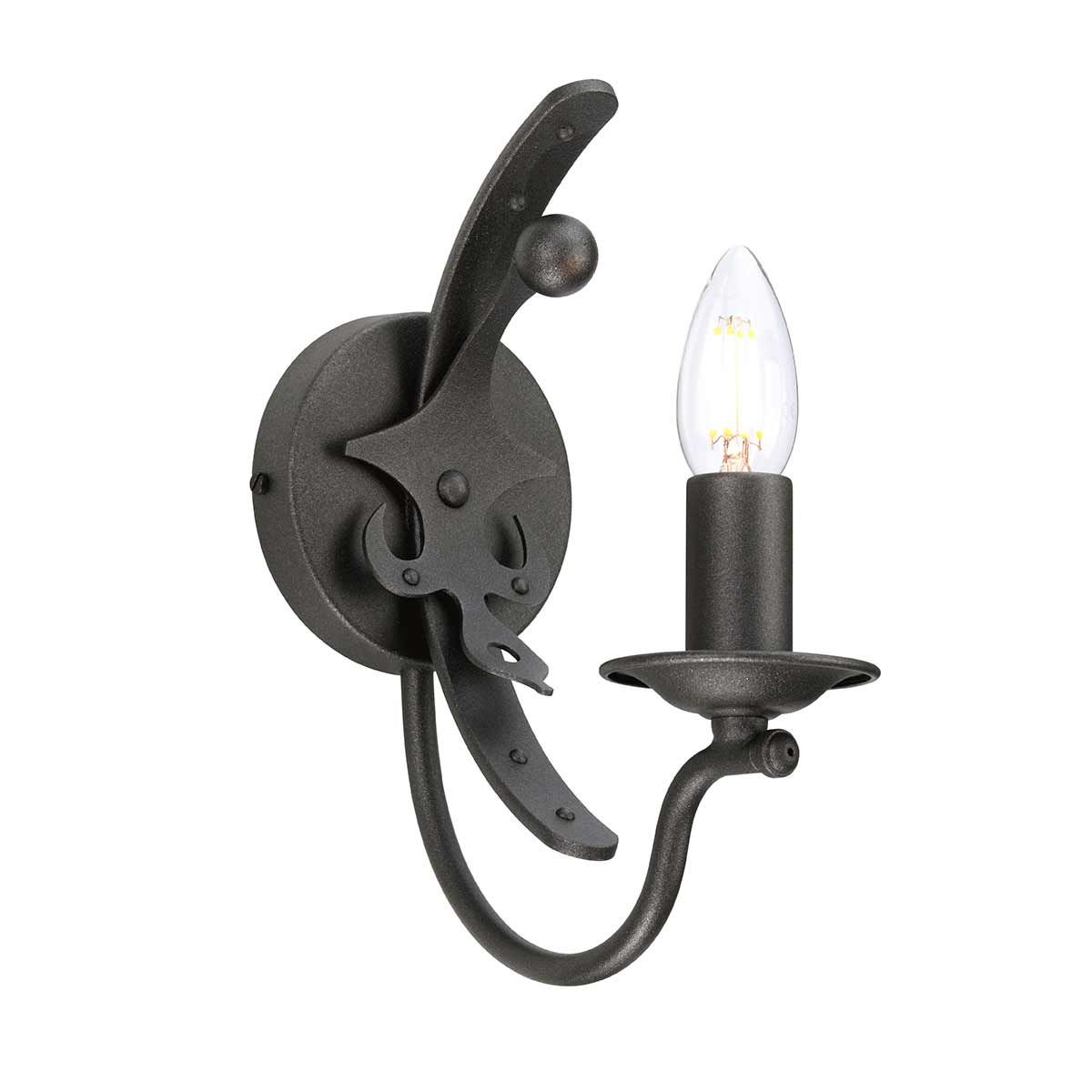 Regal Graphite Single Light Wall Sconce