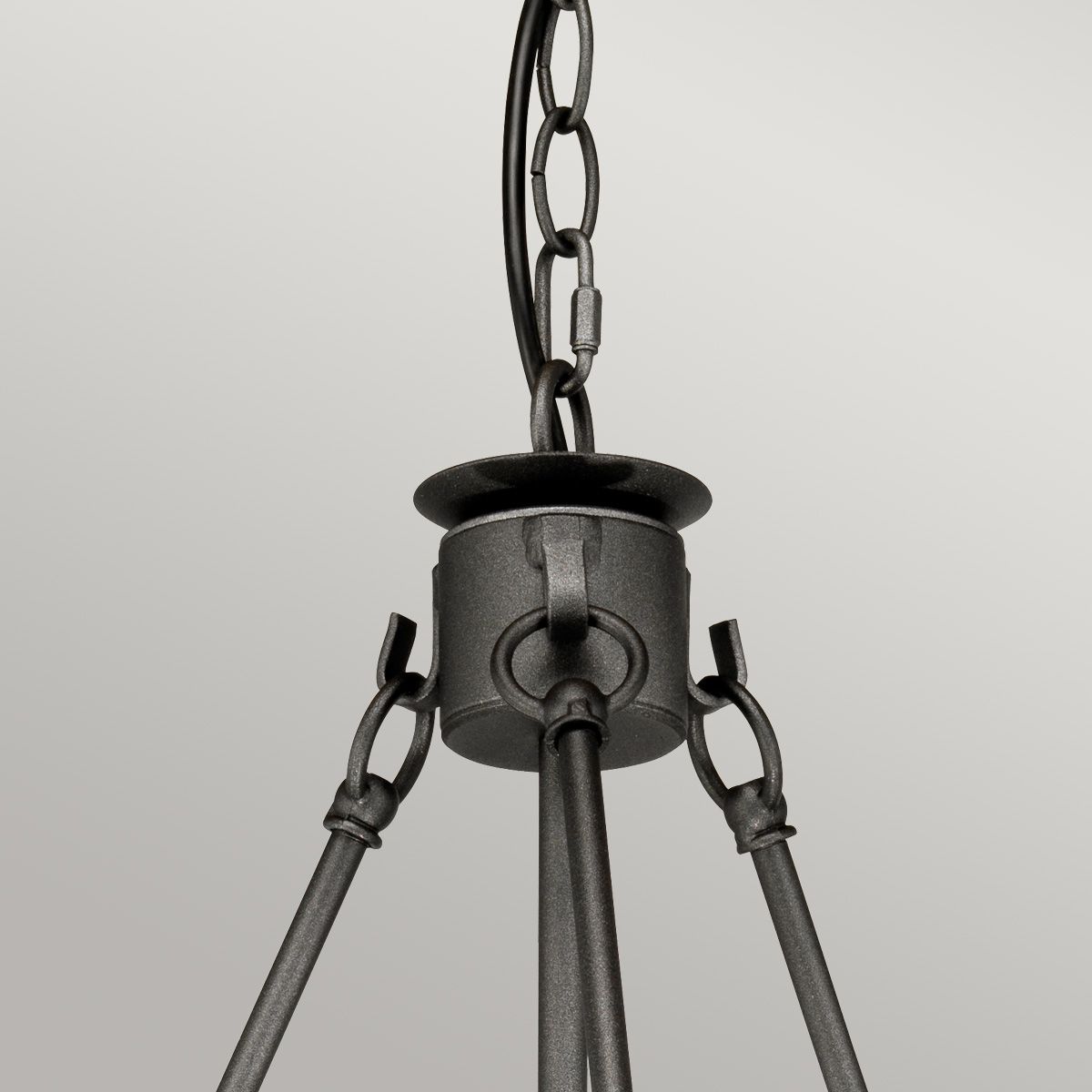 Windsor Graphite Royal Elegance 6 Light Chandelier