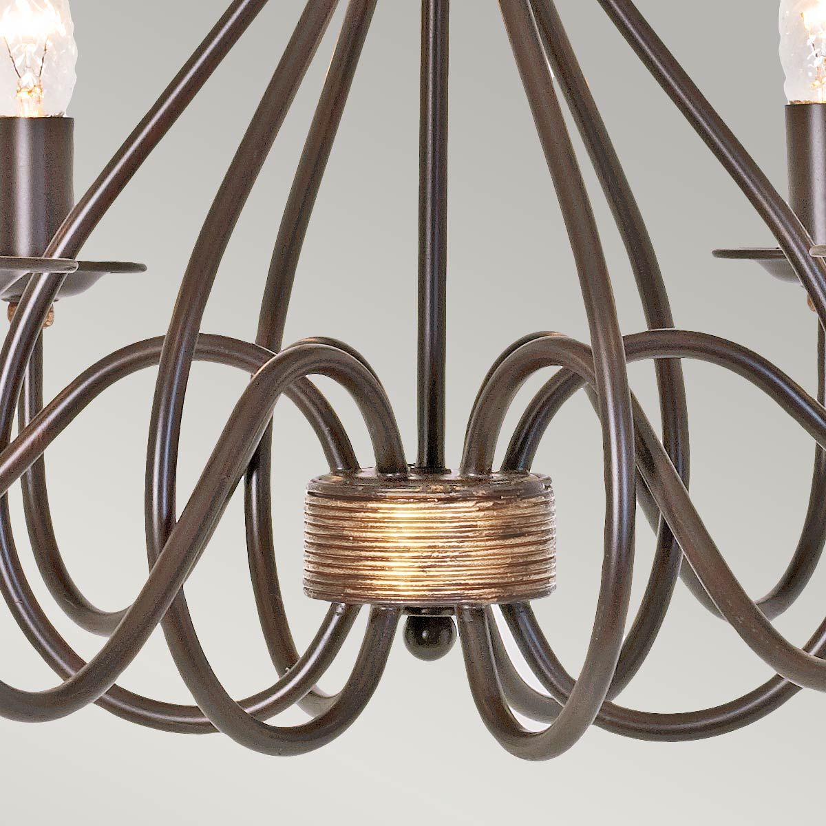 Windermere Rustic Elegance Iron Chandelier