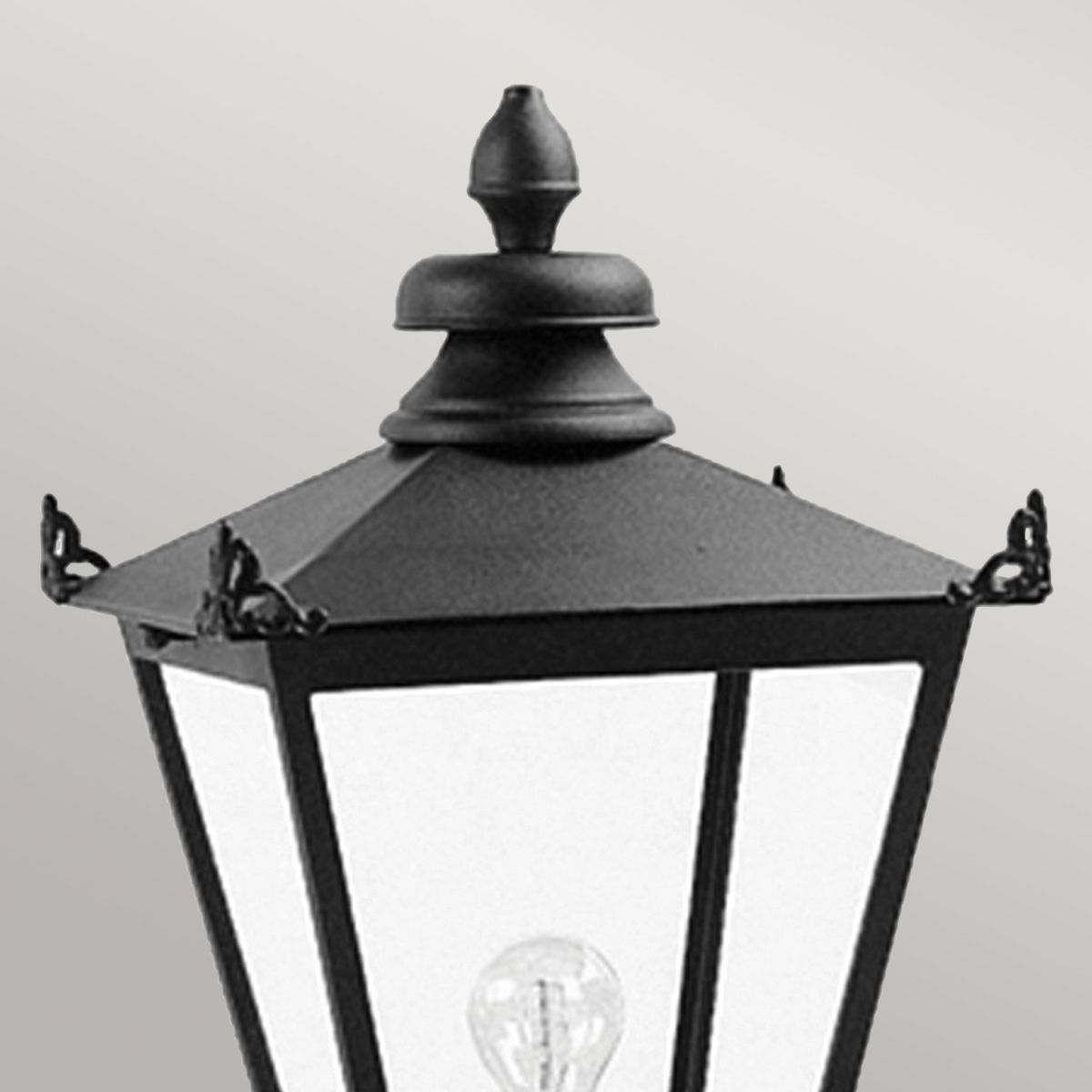 Wilmslow Black Victorian Pedestal Lantern