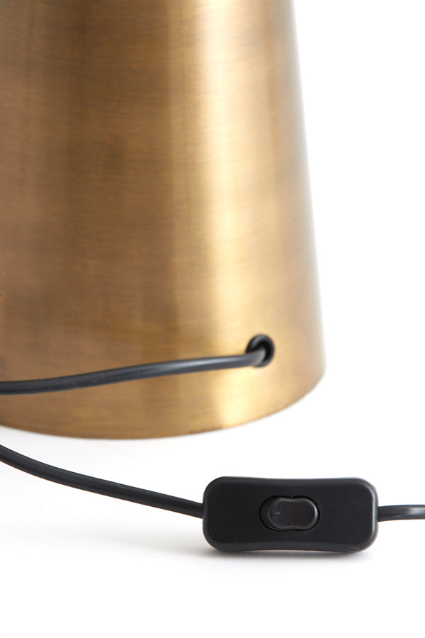 Antique Bronze Yelos Lamp Base - 16.5x35 cm