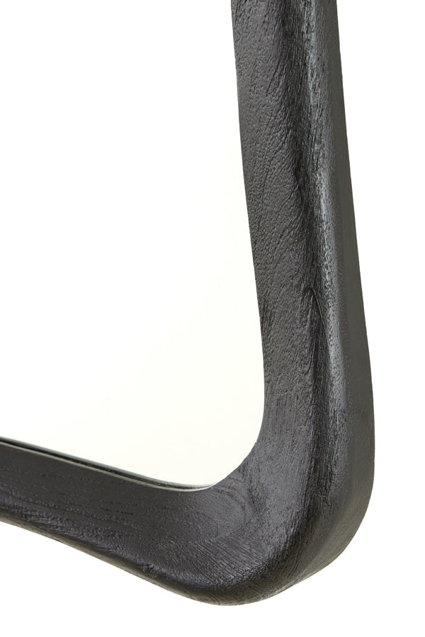 Mirror 160x68 cm Matte Black Alamos Wood Design
