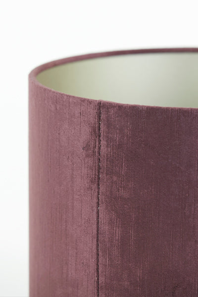Eggplant Gemstone Cylindrical Shade 40-40-30 cm