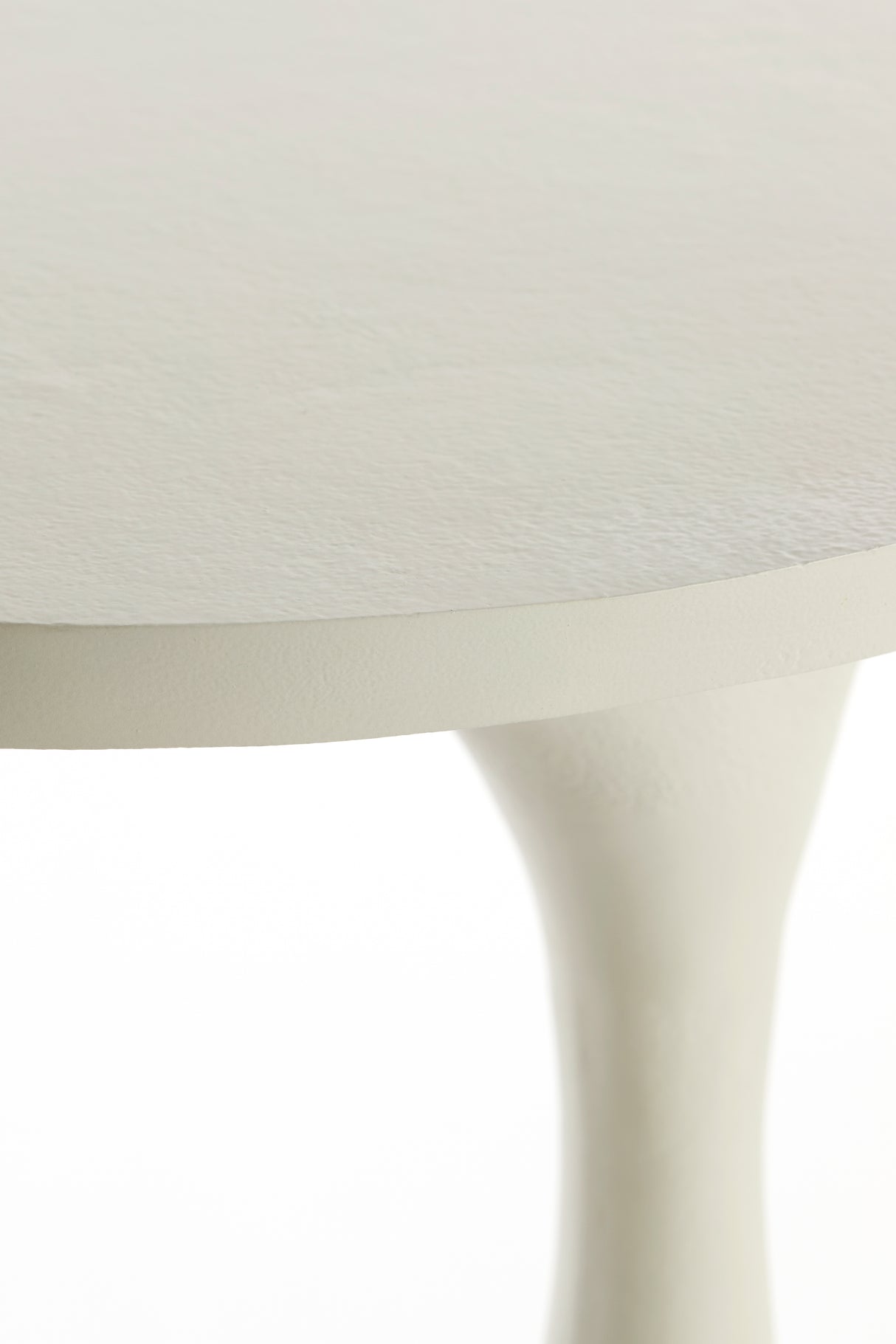 Compact Cream Side Table 40x33x55 cm - Macau Design