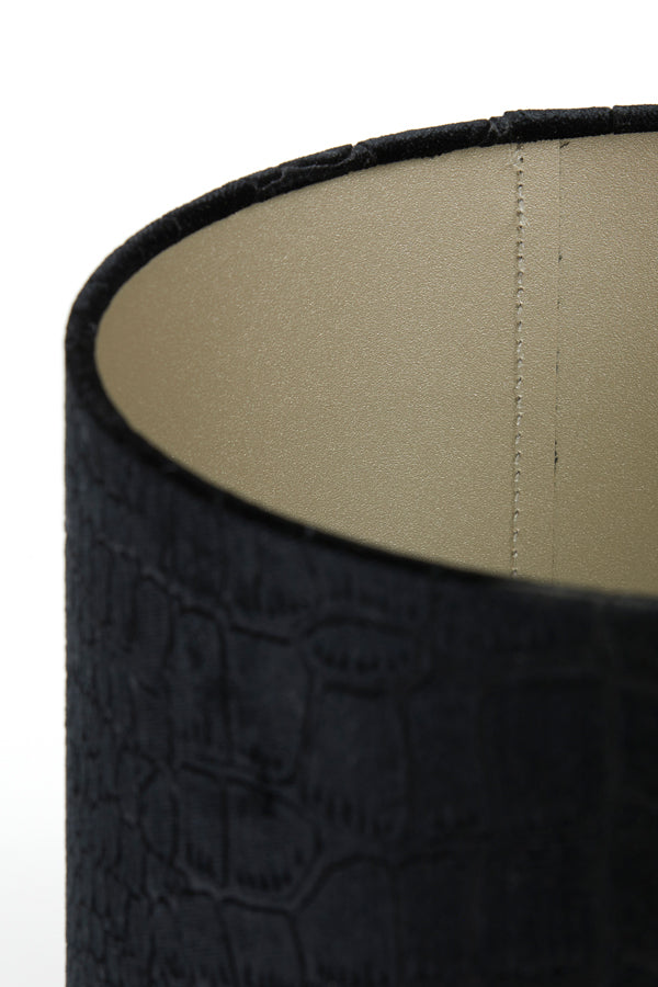 Praya Black Shade Cylinder 25x25x18 cm