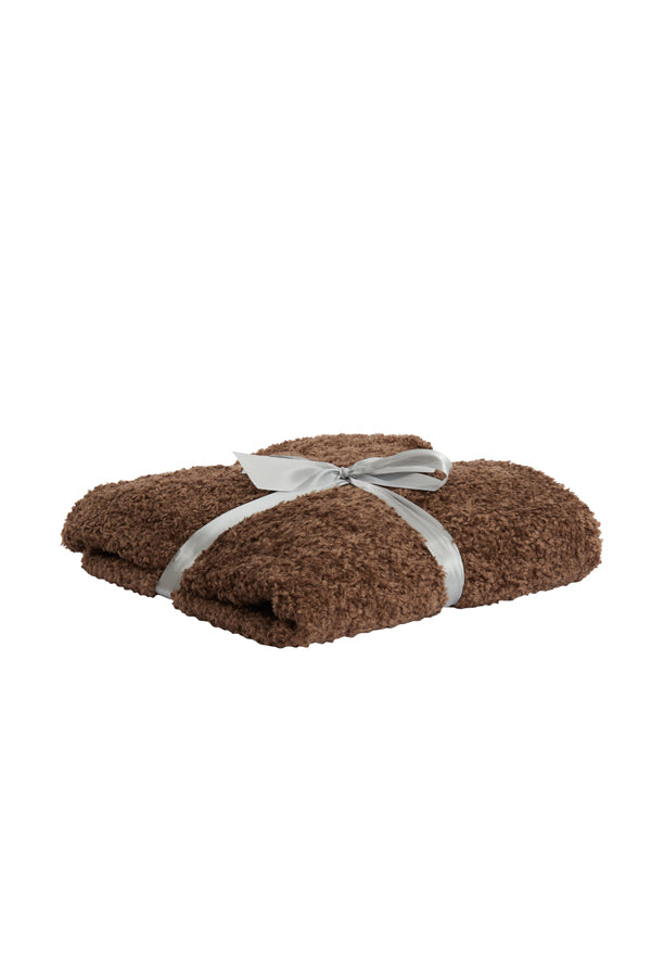 Cozy Bodi Brown Blanket 152x127 cm