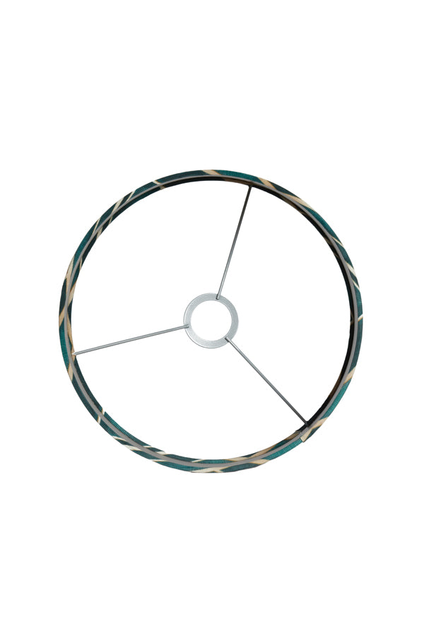 Tiara Green Table Lamp Shade - 20x20x15 cm