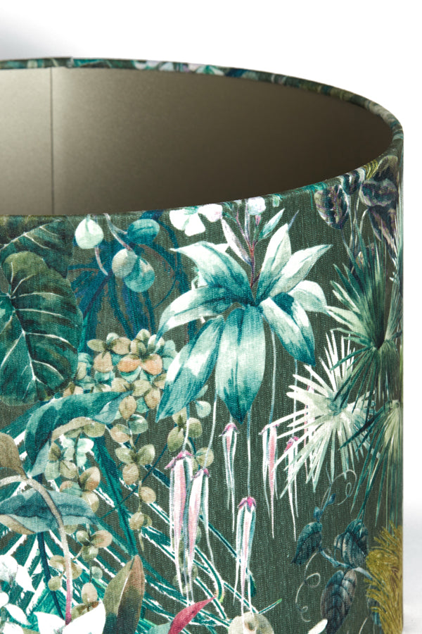 Flora Green Cylindrical Shade 30-30-21 cm