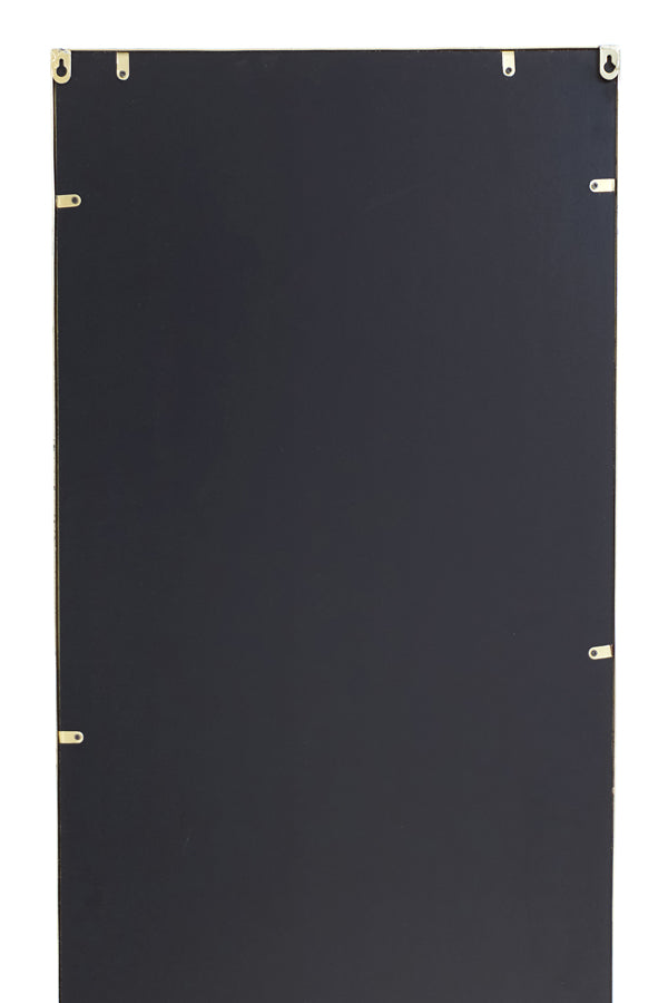 Elegant Gold-Edged Rincon Mirror with Smoked Glass - 50x3x150 cm
