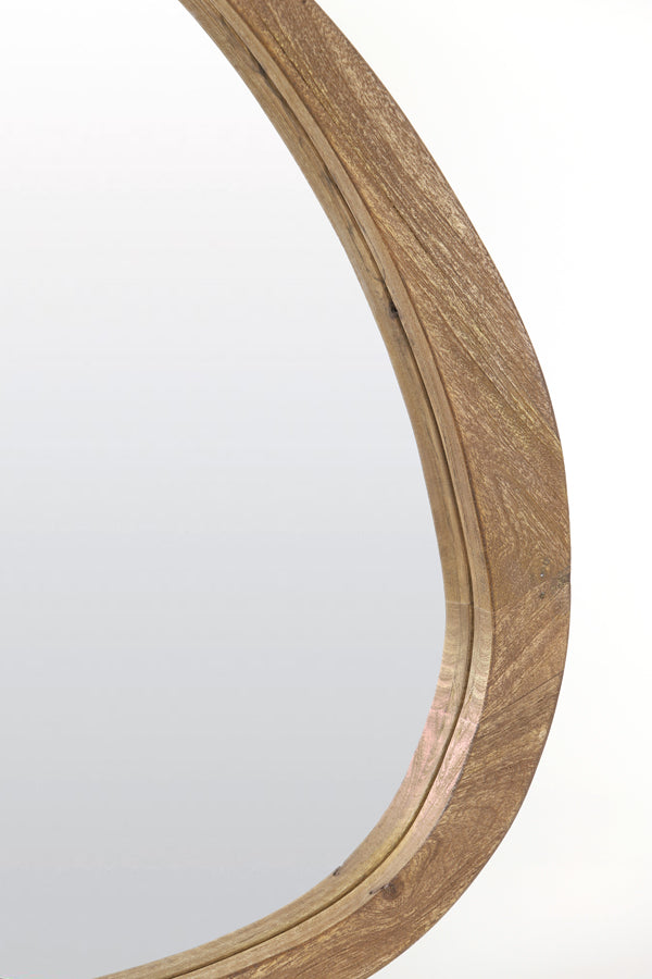 Elegant Sonora 120x5x80 cm Matte Dark Brown Mirror