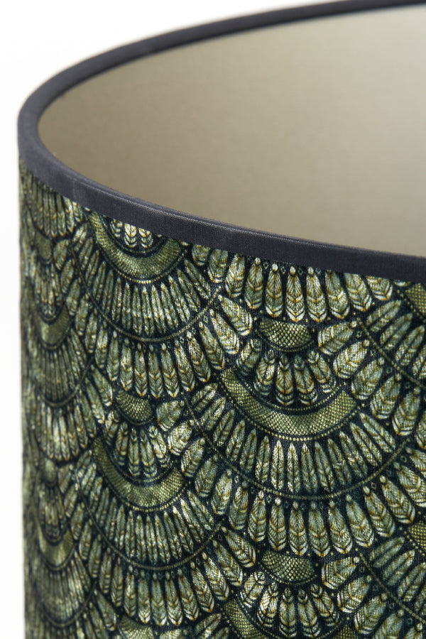 Chica Green Geometric Shade for Giraffe Lamp 45cm