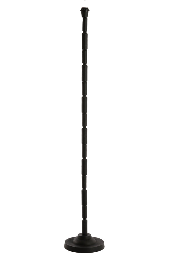Elegant Matte Black Kabati Floor Lamp 147cm