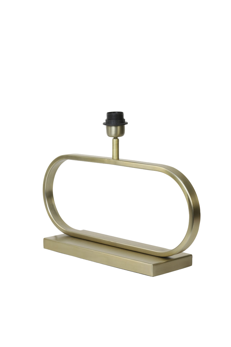 Jamiro Light Gold Elegance: Sculptural Lamp Base 47 x 13 x 27 cm