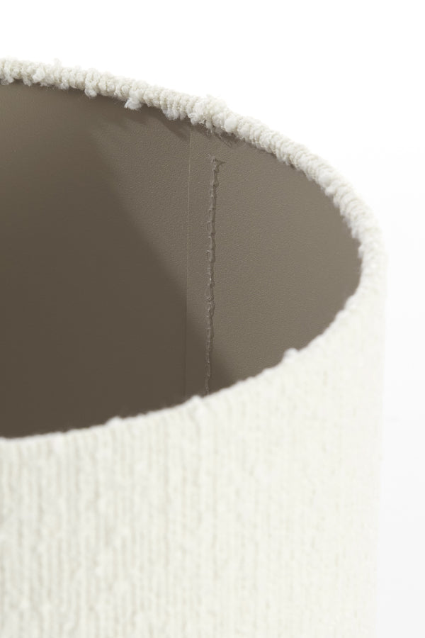 Chic Bolero White Cylinder Lampshade 30x30x21 cm