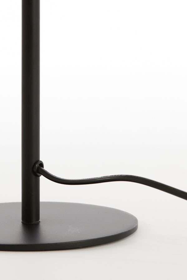 Antique Bronze and Matte Black Table Lamp – Ø18x51 cm Yaelle Design