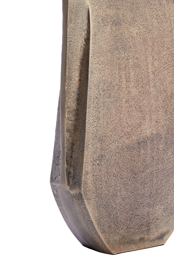 Makaha Antique Bronze Vase - 21x7.5x41 cm Decorative Accent