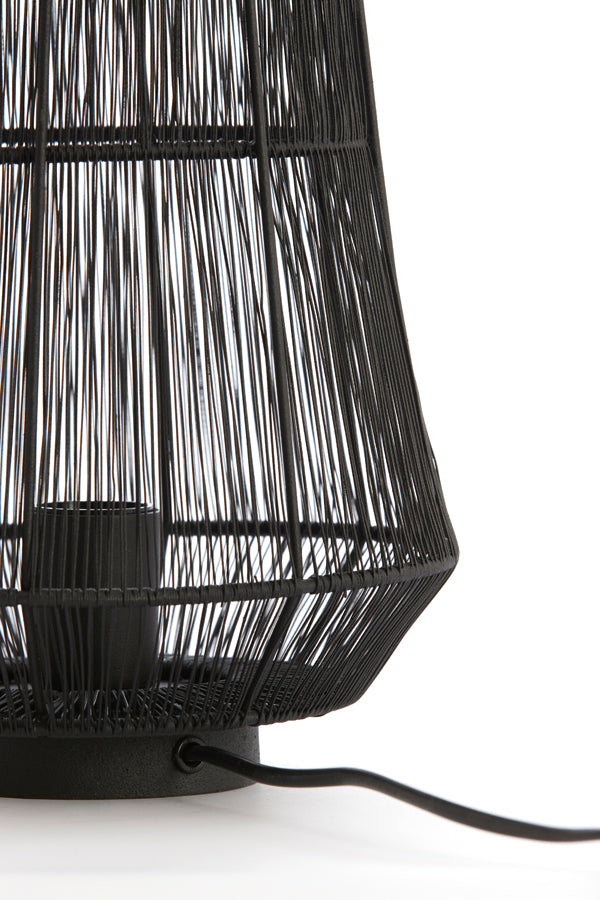Banjar Black Table Lamp - 24x33 cm Elegance