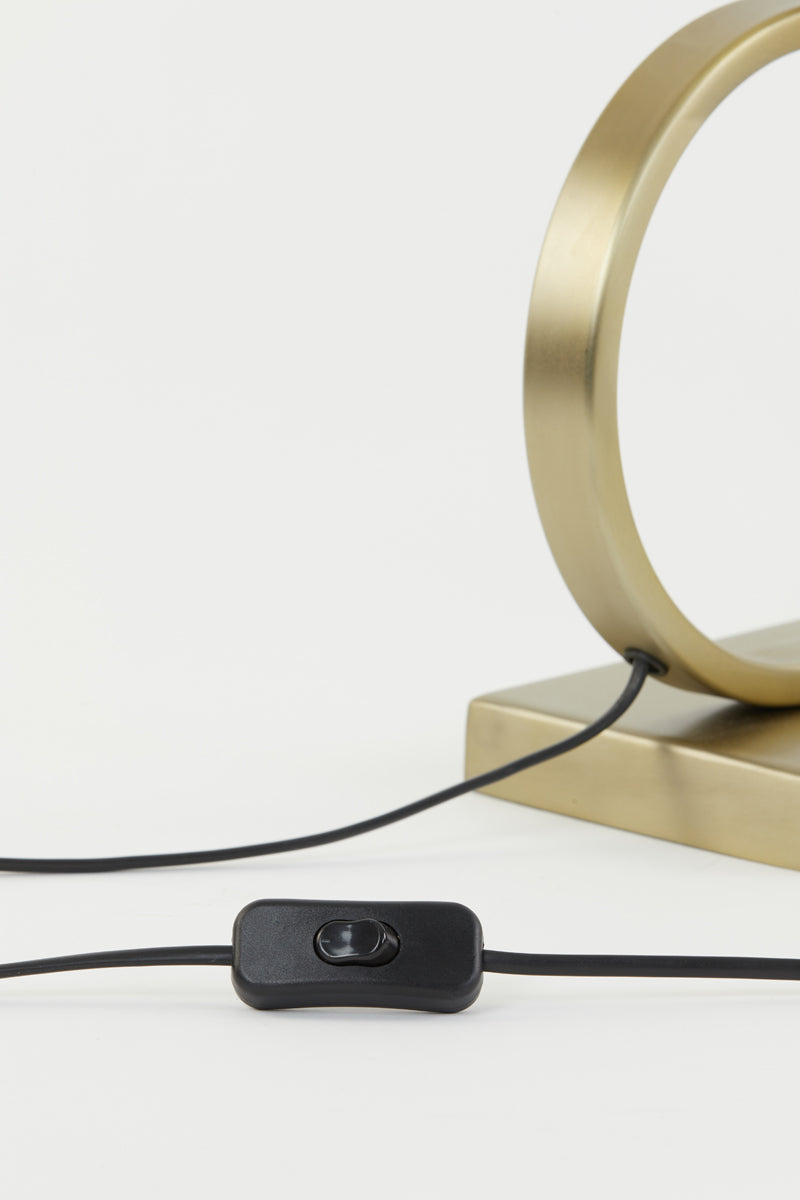 Glamorous Light Gold Lamp Base - 38x13x27 cm Jamiro Design
