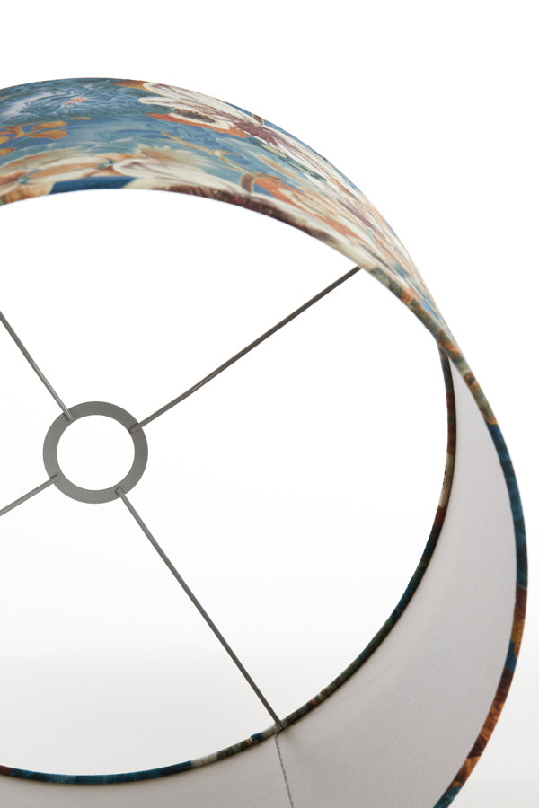 Bloom Blue Cylinder Shade 40-30