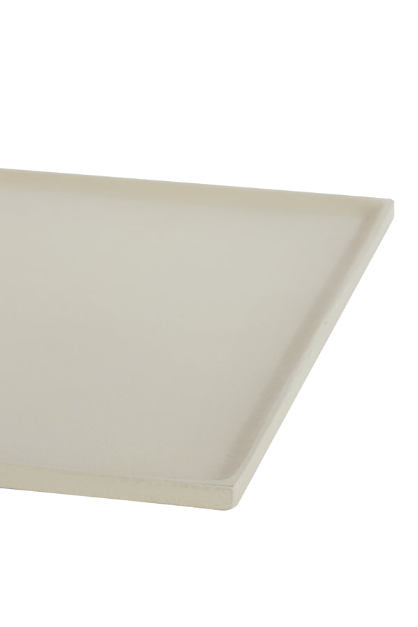 Maes Cream Square Plate 39.5 cm