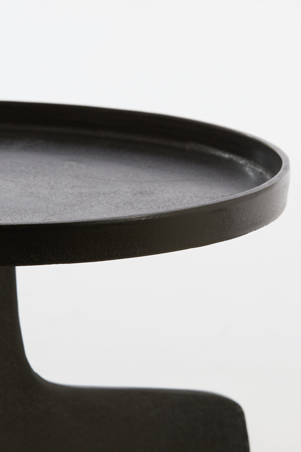 Dark Bronze Pano Pillar Set: Elegant Ø30x80 & Ø35x100 cm Duo
