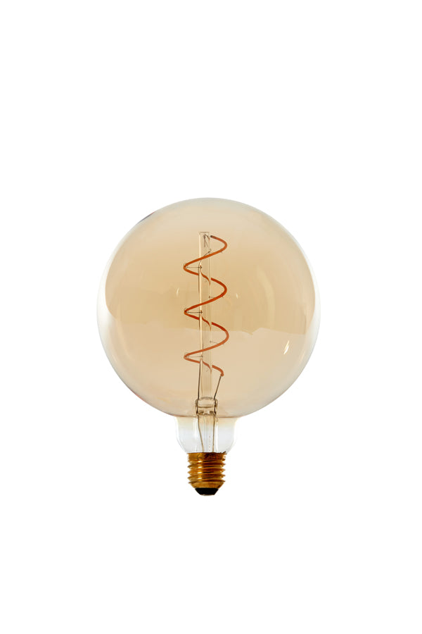 Amber LED Globe Lamp Ø15x20 cm 4W E27 Dimmable Deco