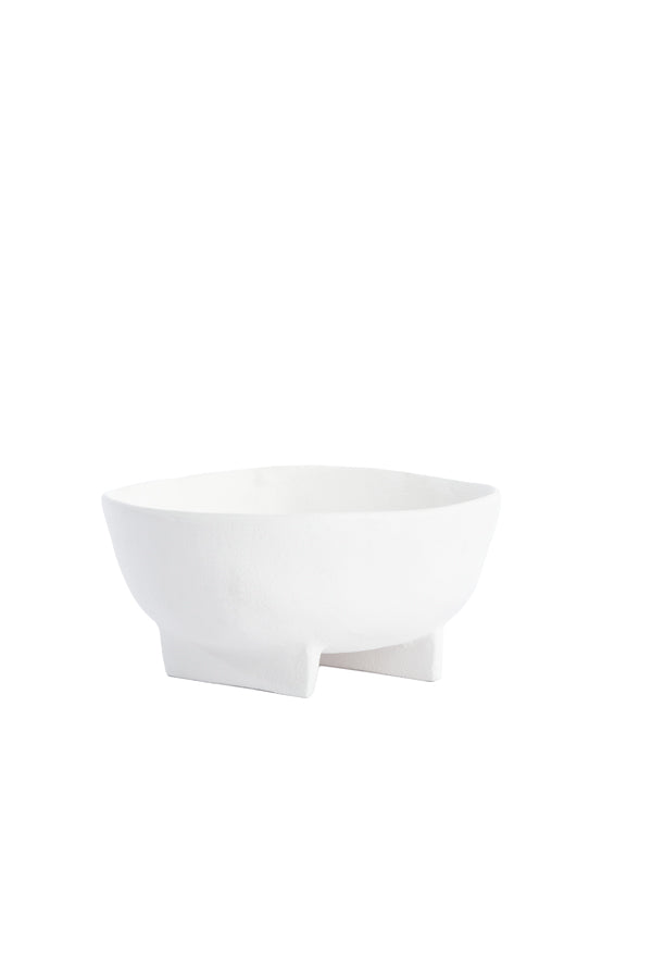 Elegant Cream Dish with Base, 21x20.5x10 cm
