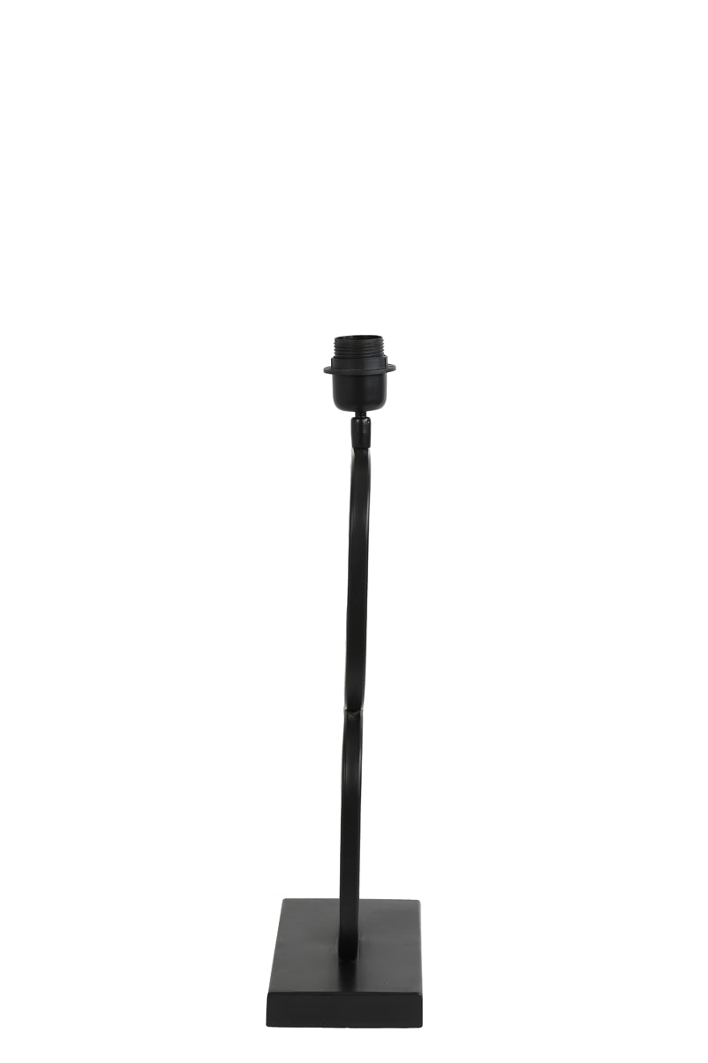 Matte Black Lutika Lamp Base 46x23x11.5 cm
