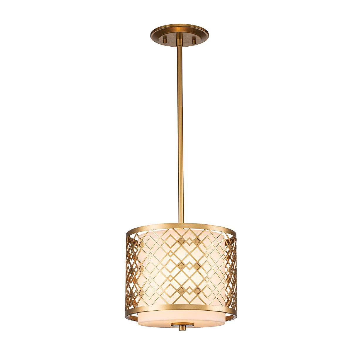Ziggy 1lt Small Pendant - Lacquered Gold Lacquered Gold