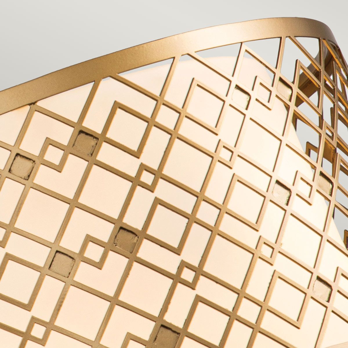 Ziggy 2lt Medium Pendant - Lacquered Gold Lacquered Gold