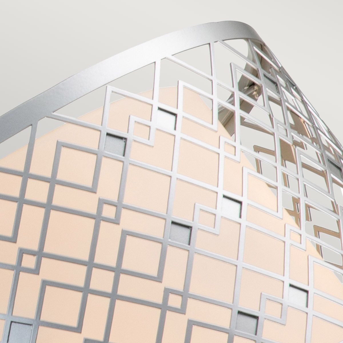 Ziggy 2lt Medium Pendant - Lacquered Silver Lacquered Silver