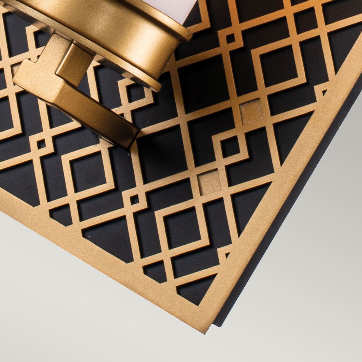 Ziggy 1lt Wall light - Lacquered Gold Lacquered Gold
