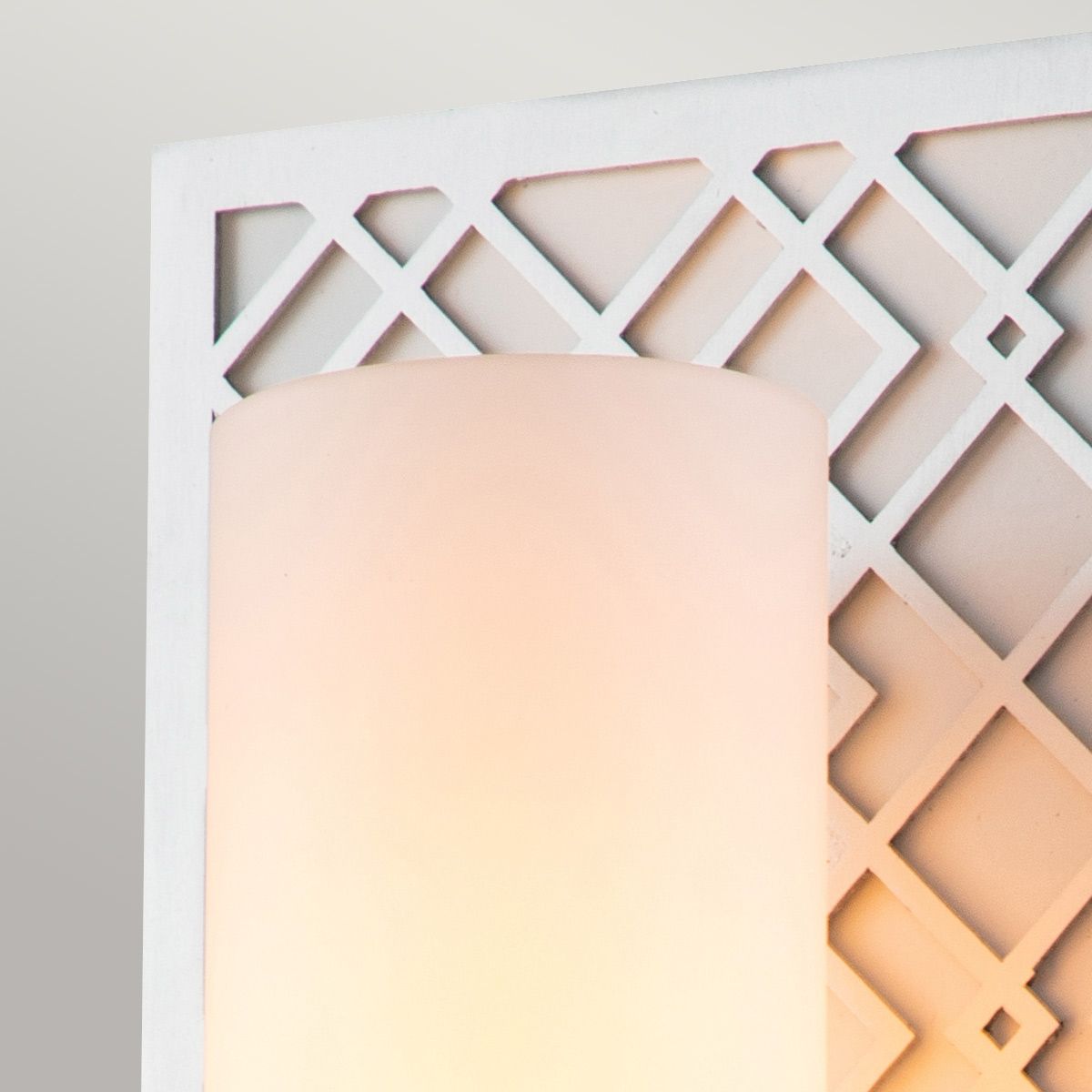 Ziggy 1lt Wall light - Lacquered Silver Lacquered Silver