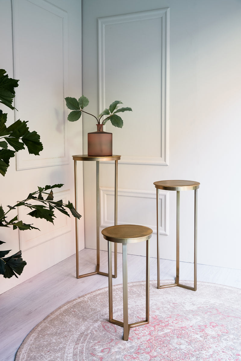 Radiant Gold Pillar Vase Ø30x60.5 cm