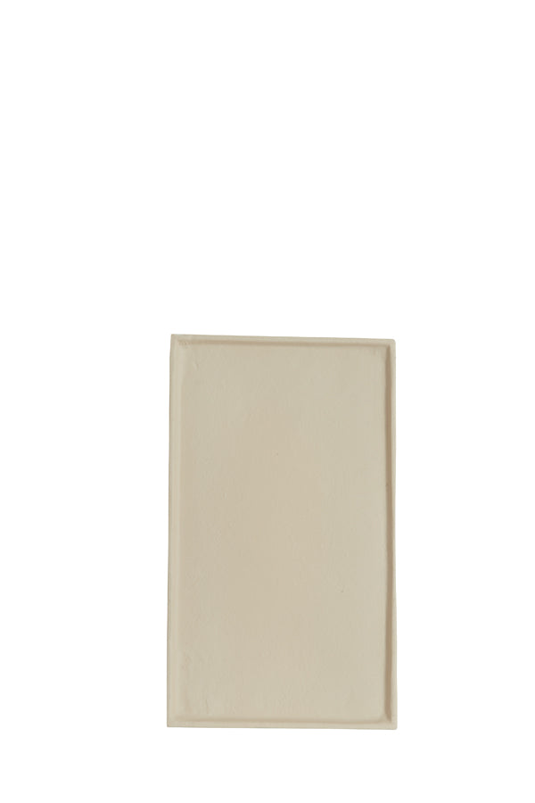 Elegant Cream Rectangular Serving Dish 30x17.5x1 cm