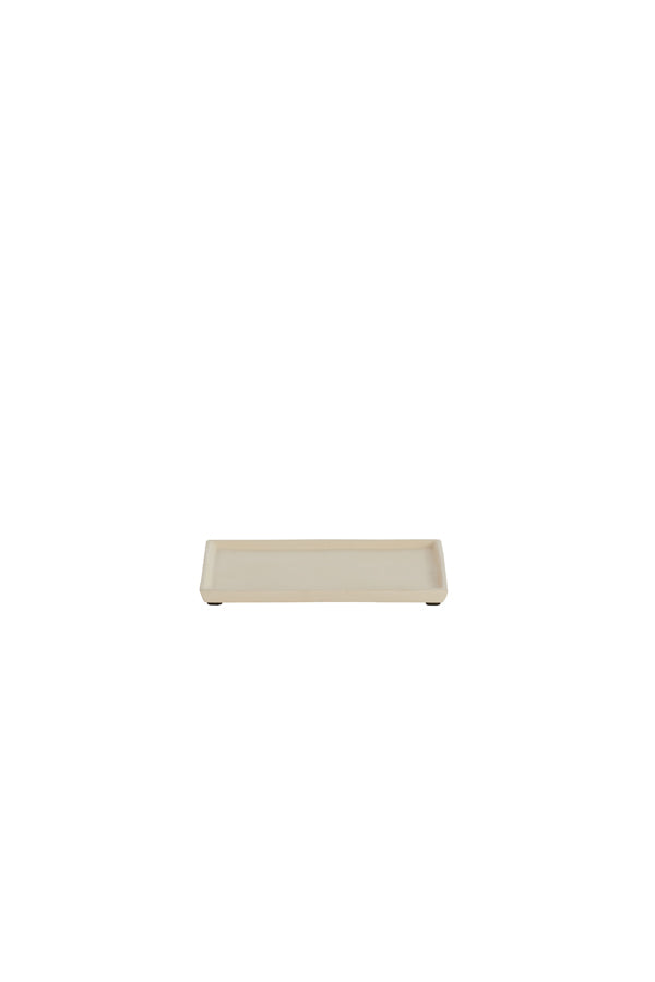 Maes Cream Decorative Plate 20x15x1 cm
