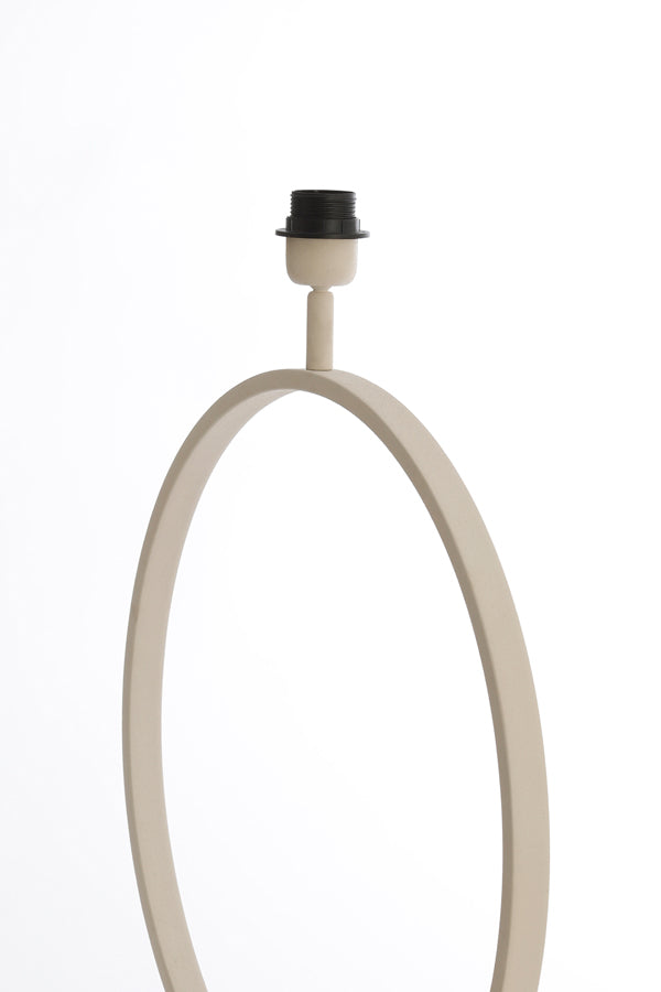 Cream Liva Table Lamp Base - 50x15x59 cm