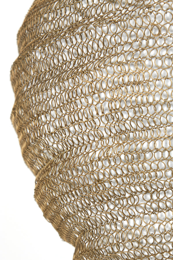 Nina Antique Bronze Wire Pendant Lamp Ø38x42 cm