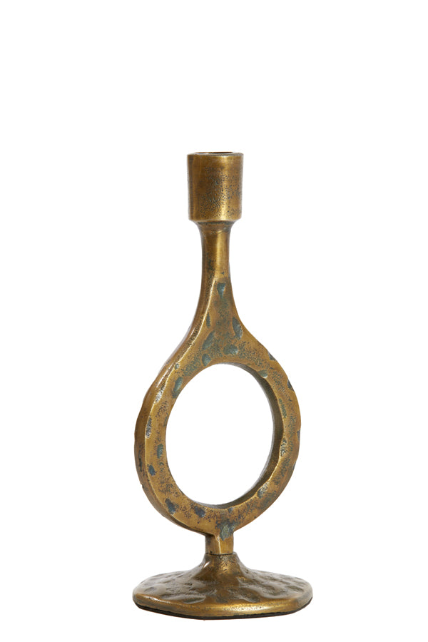 Antique Bronze Laredo Candle Holder Ø10x25 cm