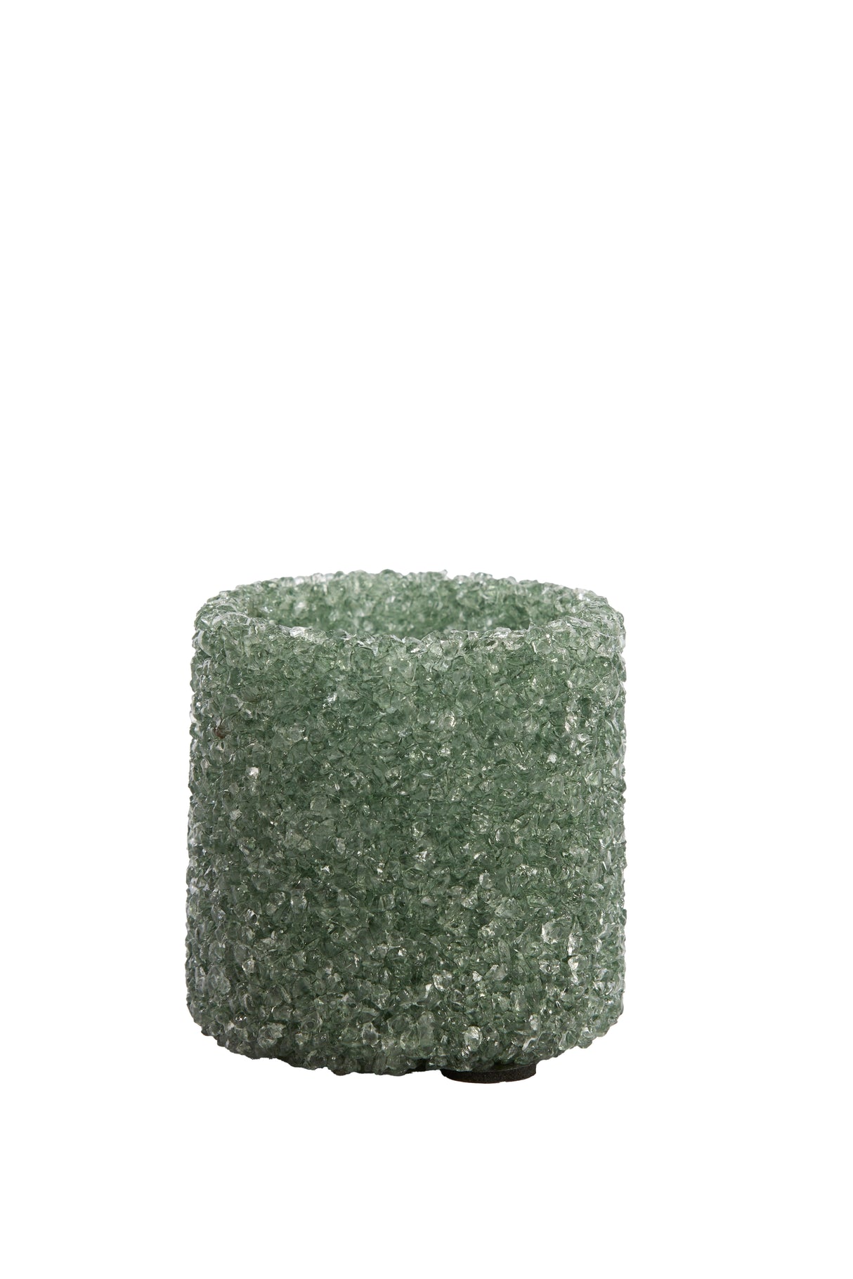 Aquamarine Glass Tealight Holder Ø7x7 cm - Morita Collection