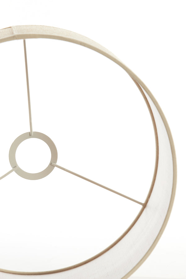 Golden Sand Linen Drum Shade 40-40-30 cm