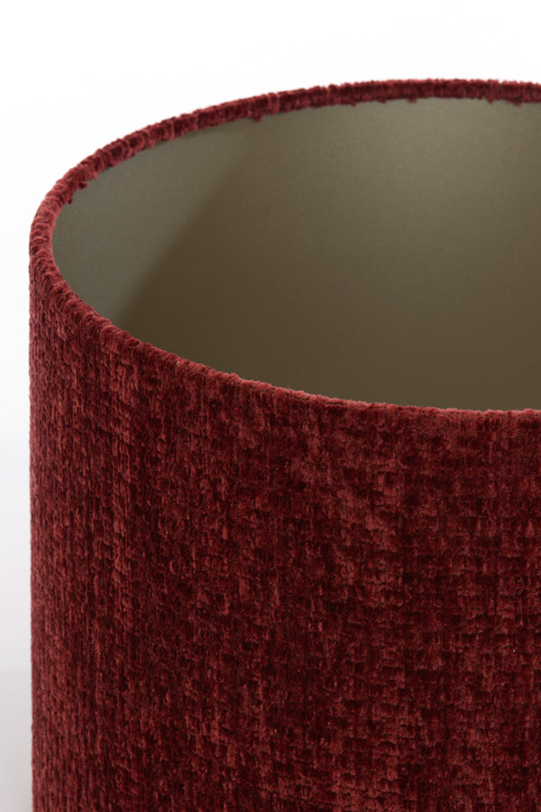 Deep Ruby Red Cylindrical Shade 50-50-38 cm