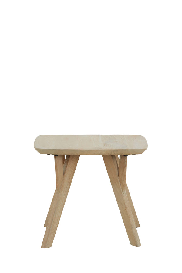 Rustic Quenza Mango Wood Side Table 50x50x42 cm